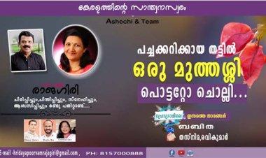 പച്ചക്കറിക്കായ തട്ടില്‍ ഒരു മുത്തശ്ശി പൊട്ടറ്റോ ചൊല്ലി...