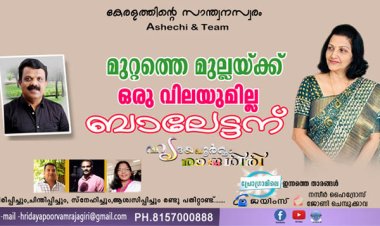 മുറ്റത്തെ മുല്ലയ്ക്ക് ഒരു വിലയുമില്ല ബാലേട്ടന്