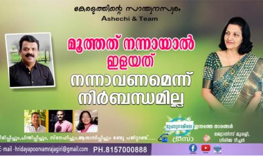 മൂത്തത് നന്നായാല്‍ ഇളയത് നന്നാവണമെന്ന് നിര്‍ബന്ധമില്ല